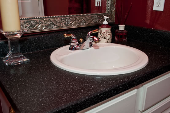 Bathroom Vanity Refinishing After